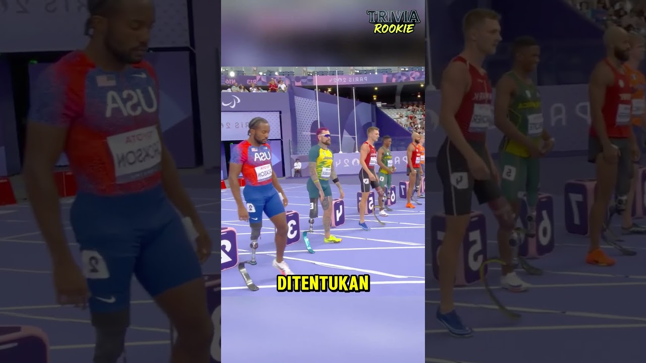 Kenapa Pelari Paralimpik Ini Tidak Pakai Kaki Prostetik?