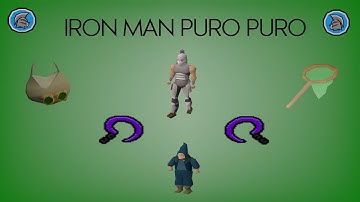 OSRS NEW Ironman Puro-Puro Guide | Dark Lure & Medium clues