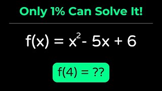Find f(4) Without a Graph – Learn How to Evaluate Functions Easily