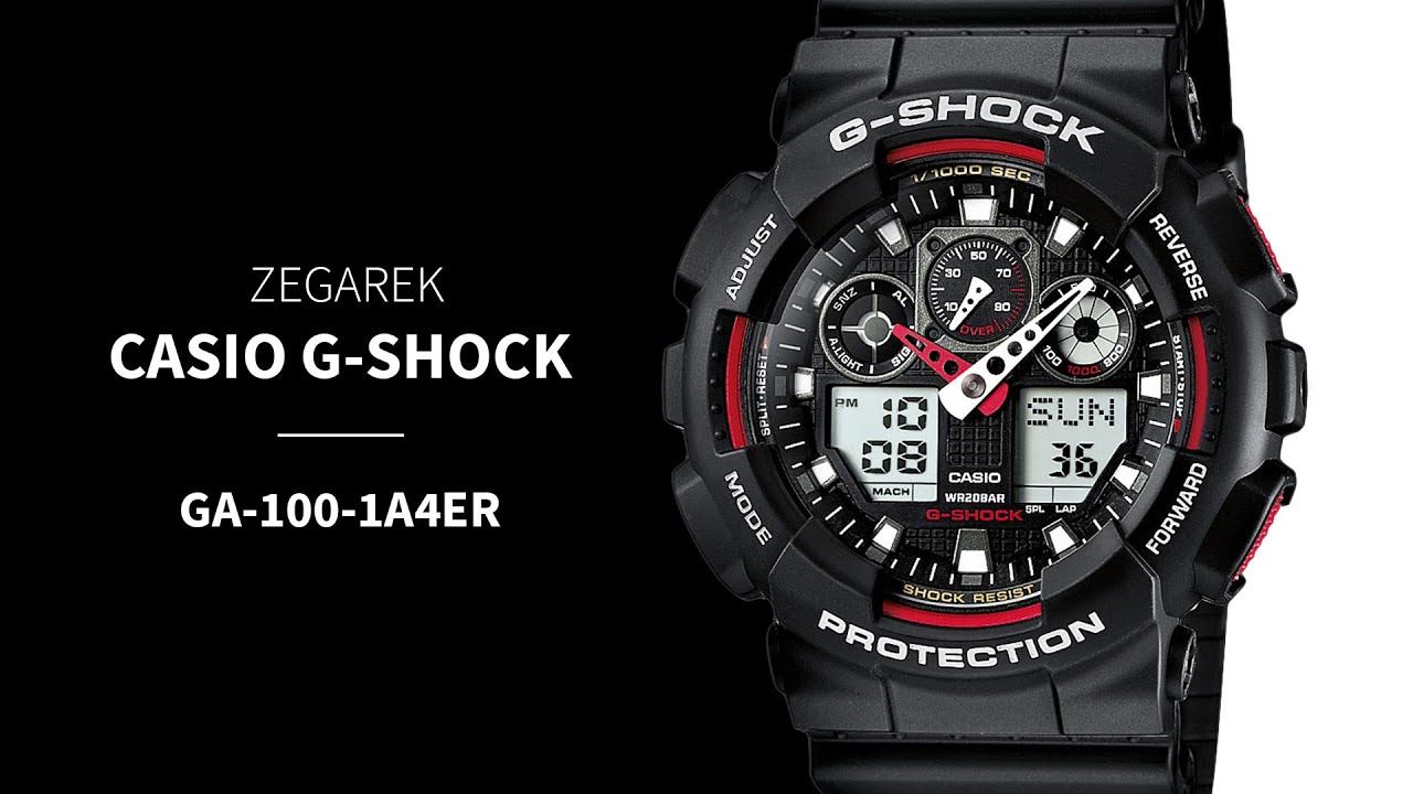 zegarek sportowy casio ga-100-1a4er cena nastawienie godziny zegarek sportowy casio ga-100-1a4er cena nastawienie godziny