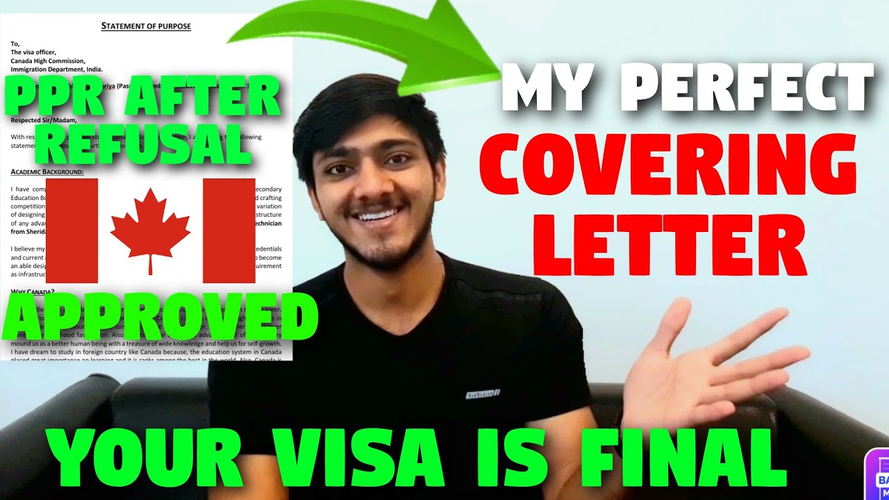 cover letter canada visa refusal