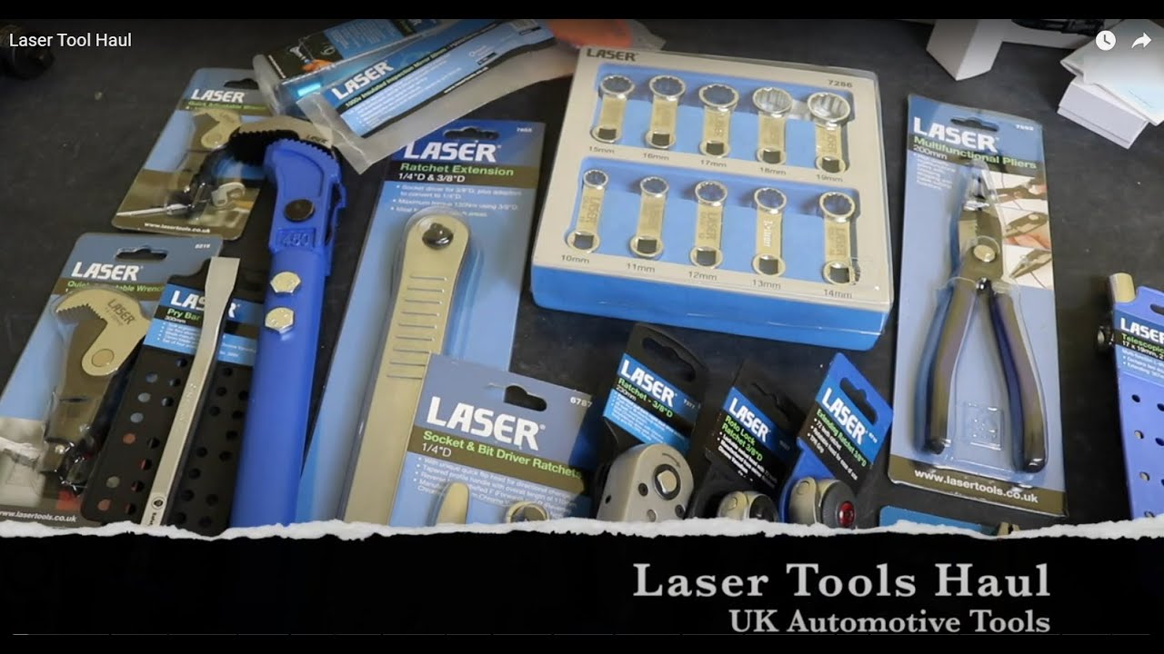 Laser Tool Haul - YouTube