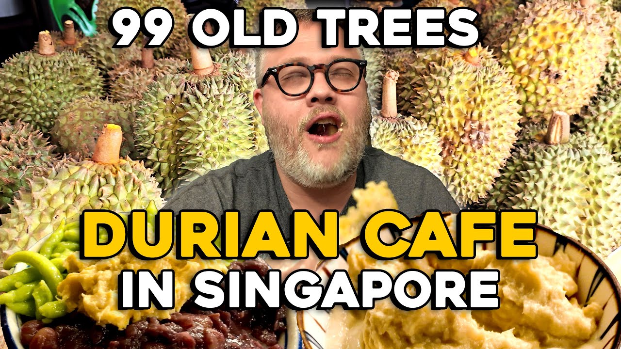 Почему это кафе с дурианом обязательно нужно посетить в Сингапуре! 🍈🇸🇬