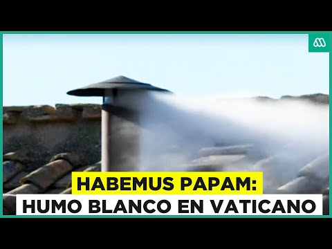 Habemus Papam: Humo blanco en el Vaticano y presentarán nuevo Papa