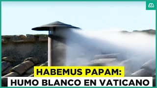 Habemus Papam Humo Blanco En El Vaticano Y Presentarán Nuevo Papa