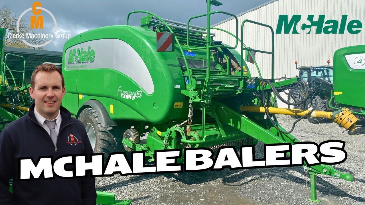 WERE BACK  Biggest McHale Fusion 3 Baler Selection in the Country 