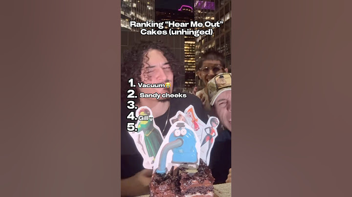 Ranking “Hear Me Out” Cakes (Unhinged)