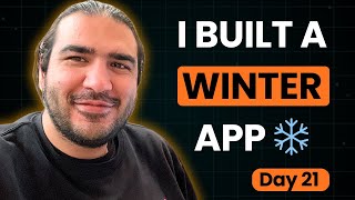 I Built a Winter Tips App Without Coding ❄️ | Day 21 Mobile App Challenge screenshot 5