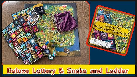 Snake and Ladder & Deluxe Lottery | 2 in 1 Board Game #boardgame   #familyfun #unboxingvideo #review