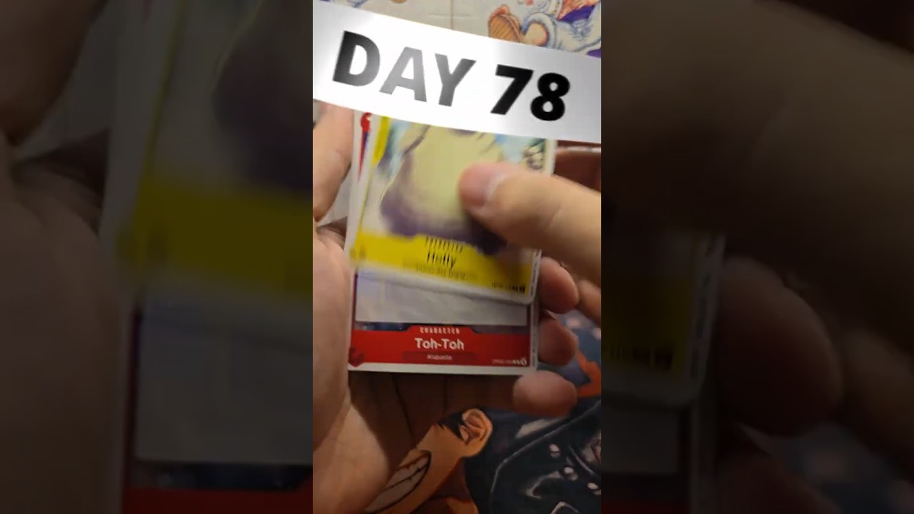 Day 78 OP-05 Booster Card Pack Opening! 🏴‍☠️🔥