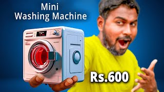 Can This ₹600 Washing Machine Actually Clean Clothes? Weird Amazon Gadgets