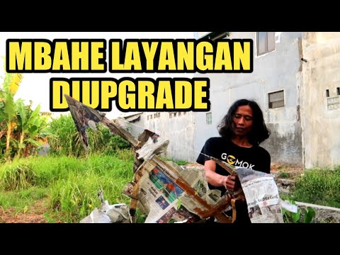 UPGRADE LAYANGAN JADI EKOR PANJANG - panjangnya sampe kampung sebelah || KERTAKES