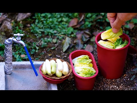 Miniature Kimchi Making for Winter