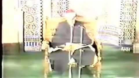 تلاوة مرئية من سورة النساء للقارئ الشيخ محمود علي البنا رحمه الله