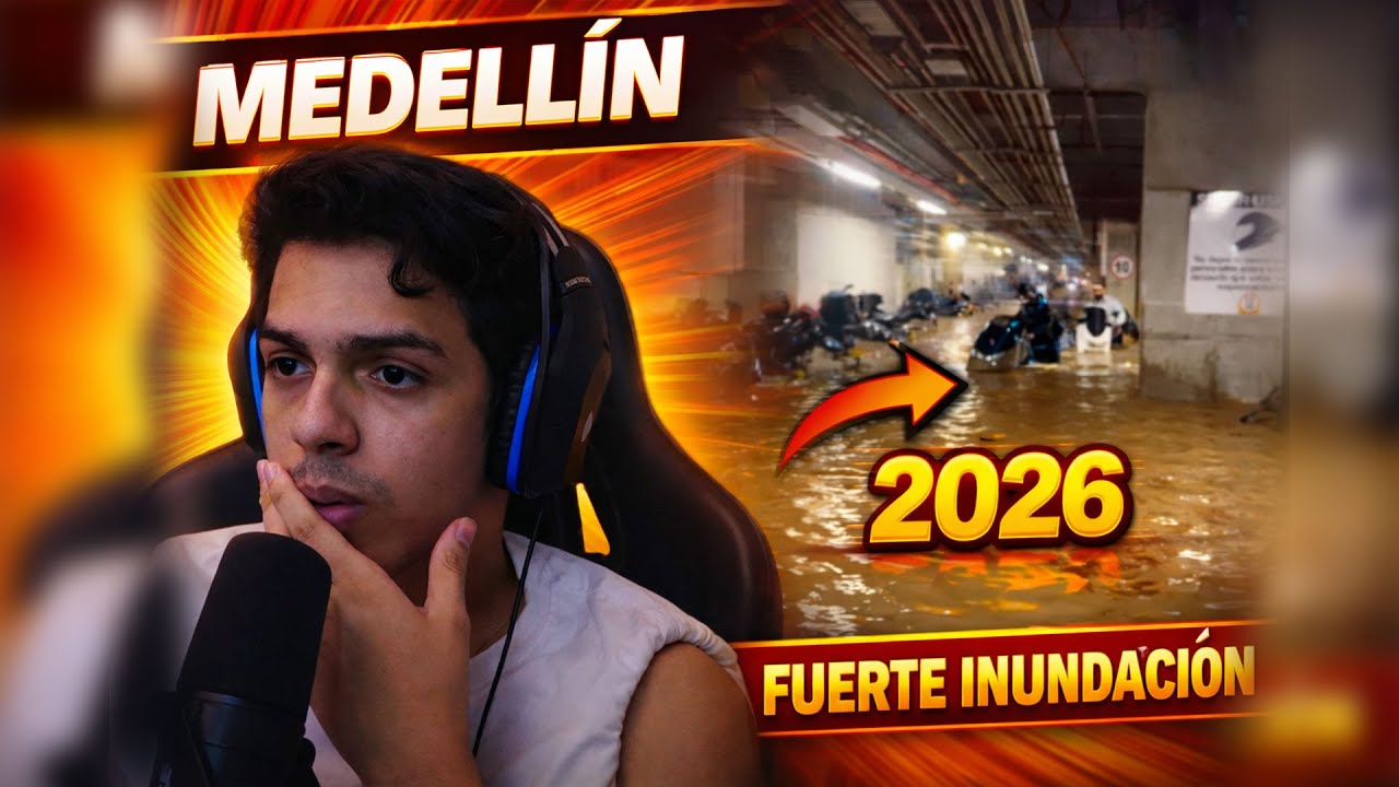 todo inundaMedellín COLAPSÓ 😱 | Fuerte inundación en 2026