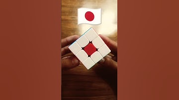 Country Flag on Rubik