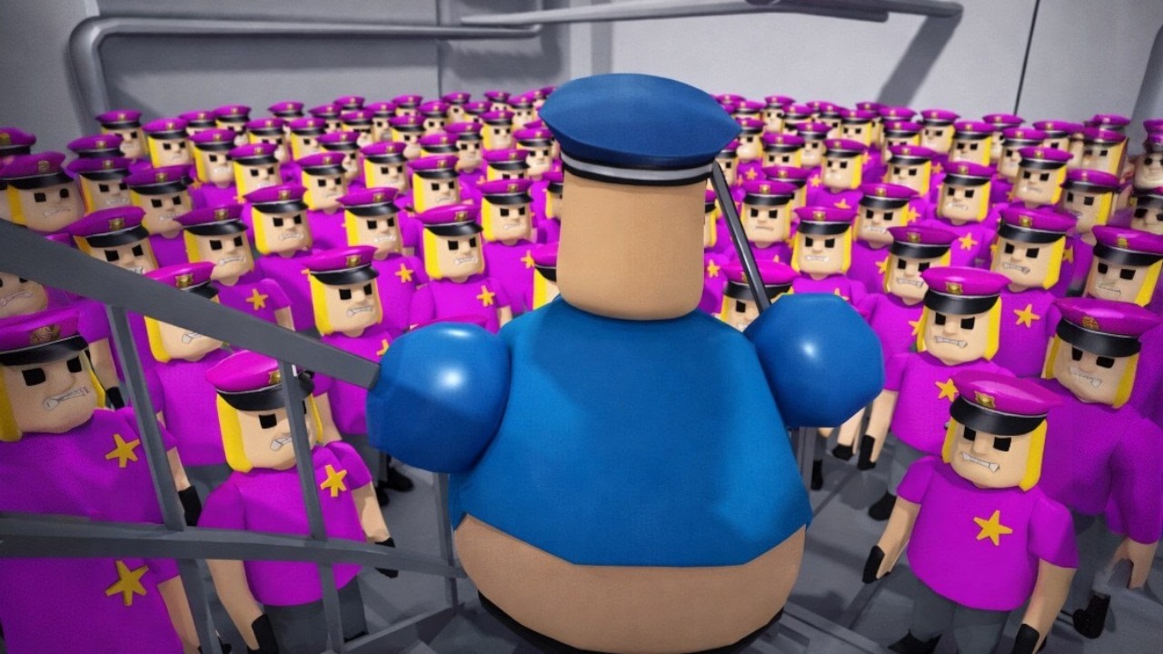 POLICE GIRL PRISON RUN! Obby roblox Gameplay Walkthrough 4K - YouTube