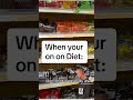 When on your Diet vs. When the Diet is over #fitnesshumor #funny #dieting humor #diet #humor