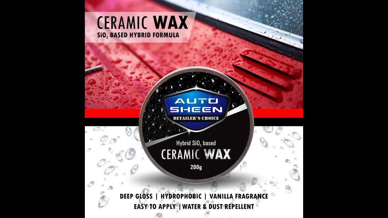Ceramic Wax | Cheap Ceramic Coating In India | Hydrophobic Wax | Deep gloss | car cosmic