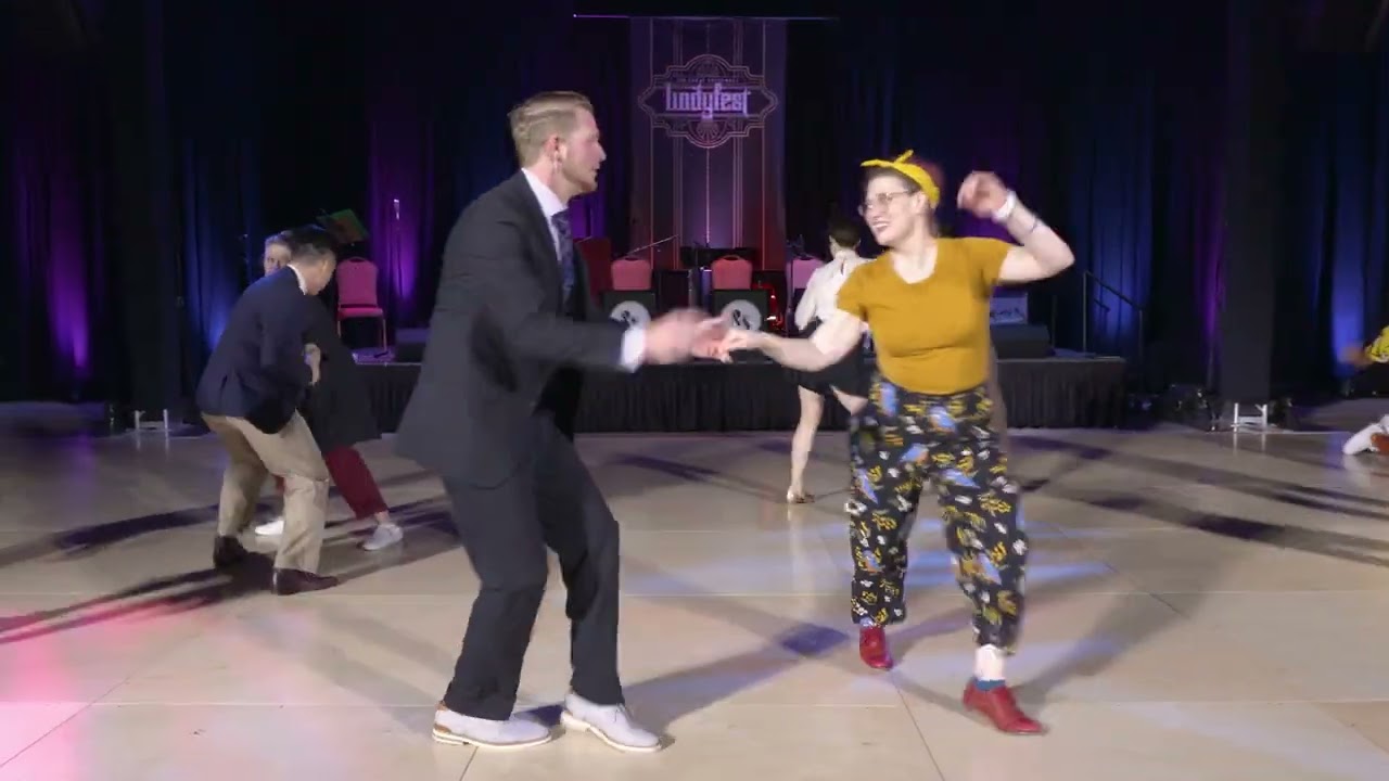 Lindyfest 2023: Open Lindy Hop Draw Finals - Final All-Skate
