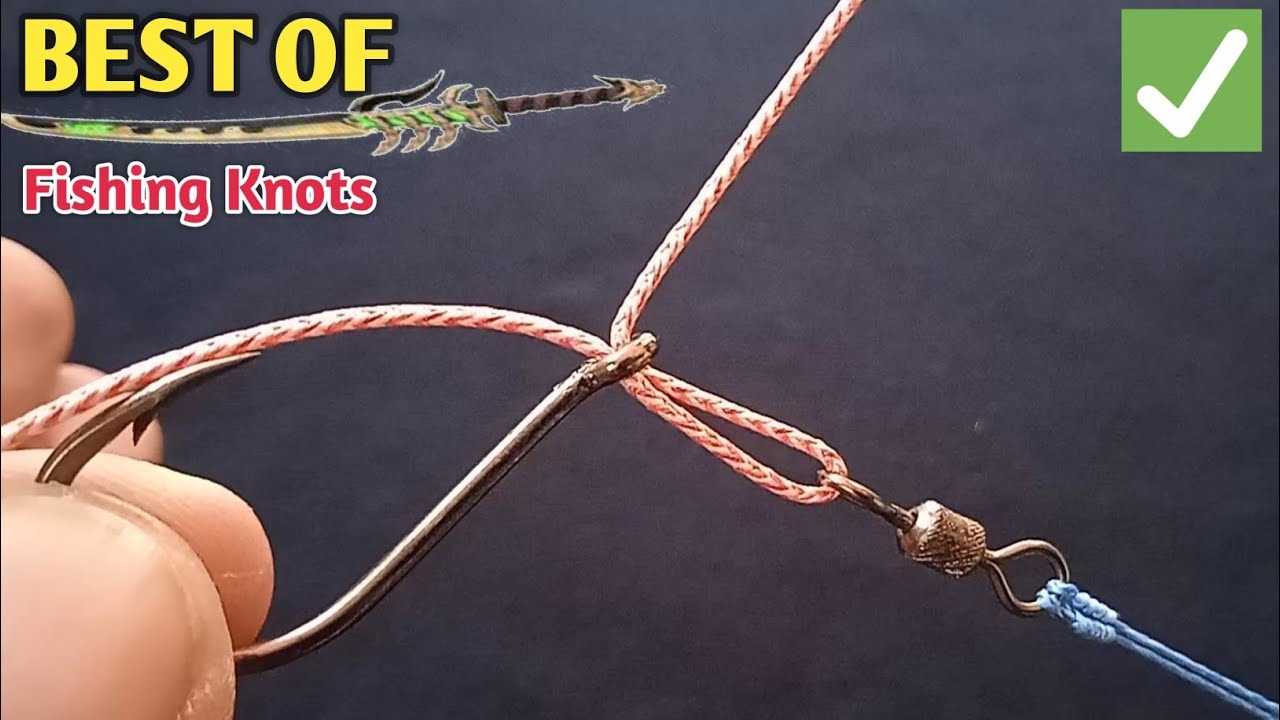 the easiest and strongest fishing knot ever Best for hooks with 1000