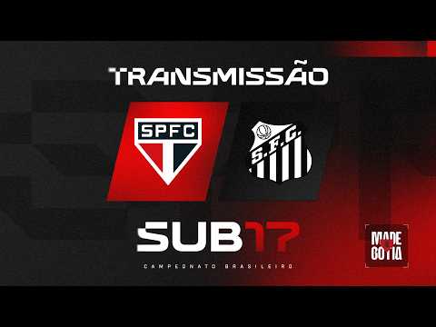 São Paulo e Santos se enfrentam pelo Campeonato Brasileiro Sub-17