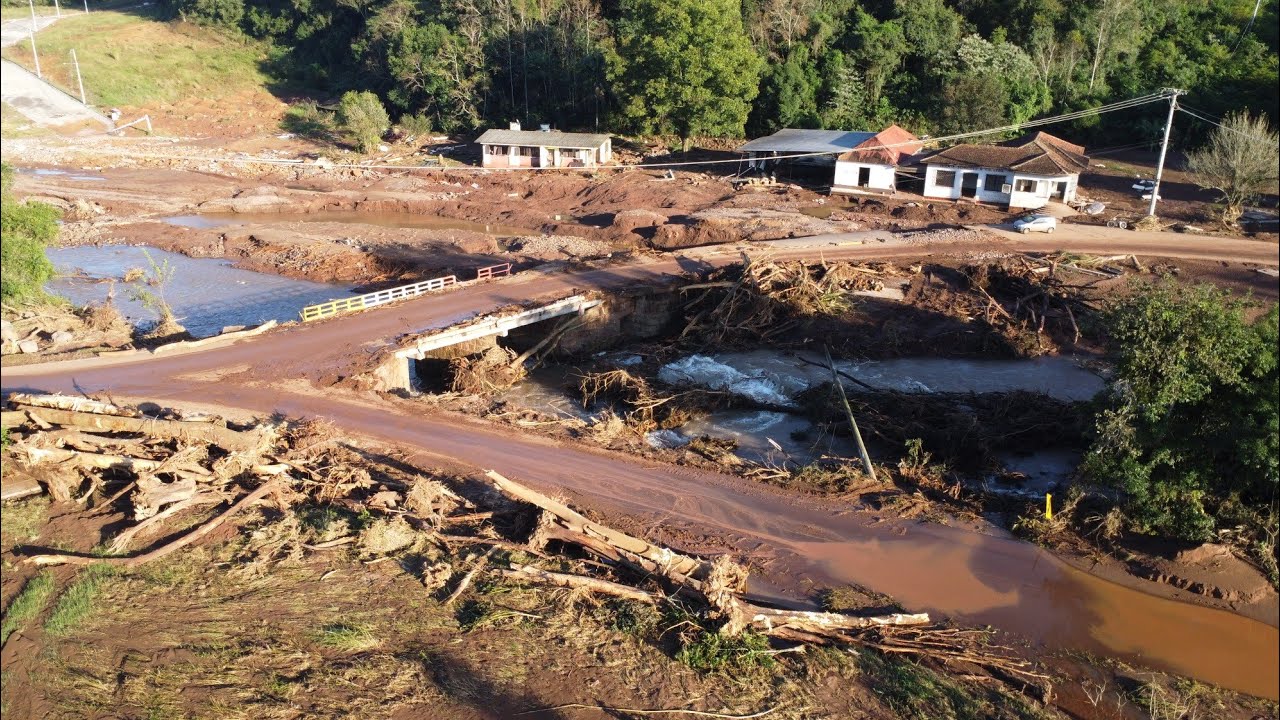 A ENCHENTE TAMBÉM DESTRUIU PEQUENOS PARAÍSOS DO INTERIOR GAÚCHO!