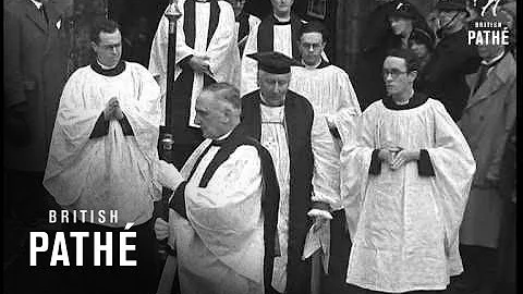Enthronement Of Charles Alfred Howell Green (1934)