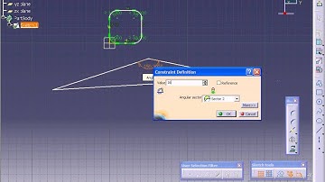 Catia V5 Tutorial-25 Corner Sketch.
