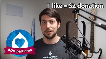 I will donate $1 per like to the Drupal Association #DrupalCares