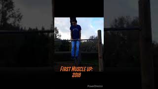 Muscle ups progress over the years
