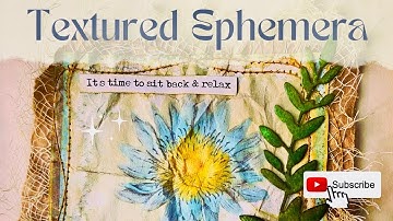 #howtobotanical Collaboration Botanical Dreams Textured Ephemera