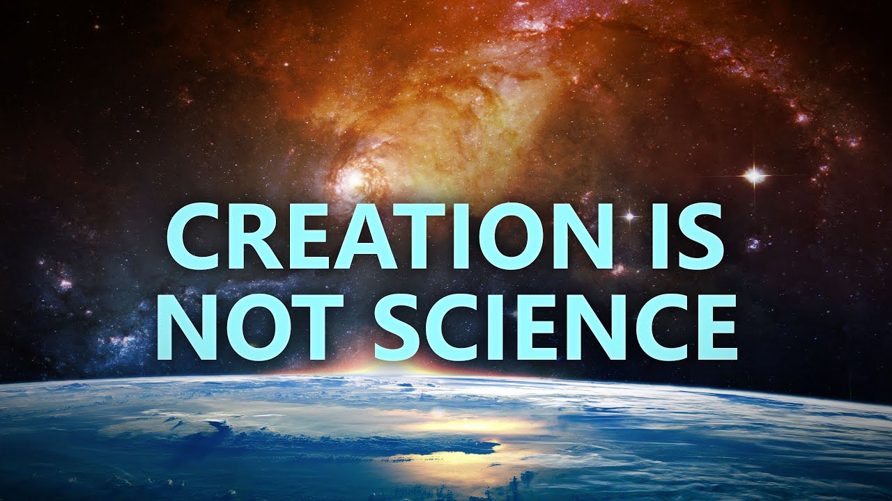 Creation is NOT science