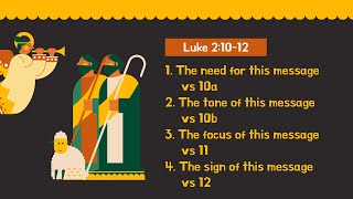 Luke 2:10-12 "An Angelic Message" Andrew Curry