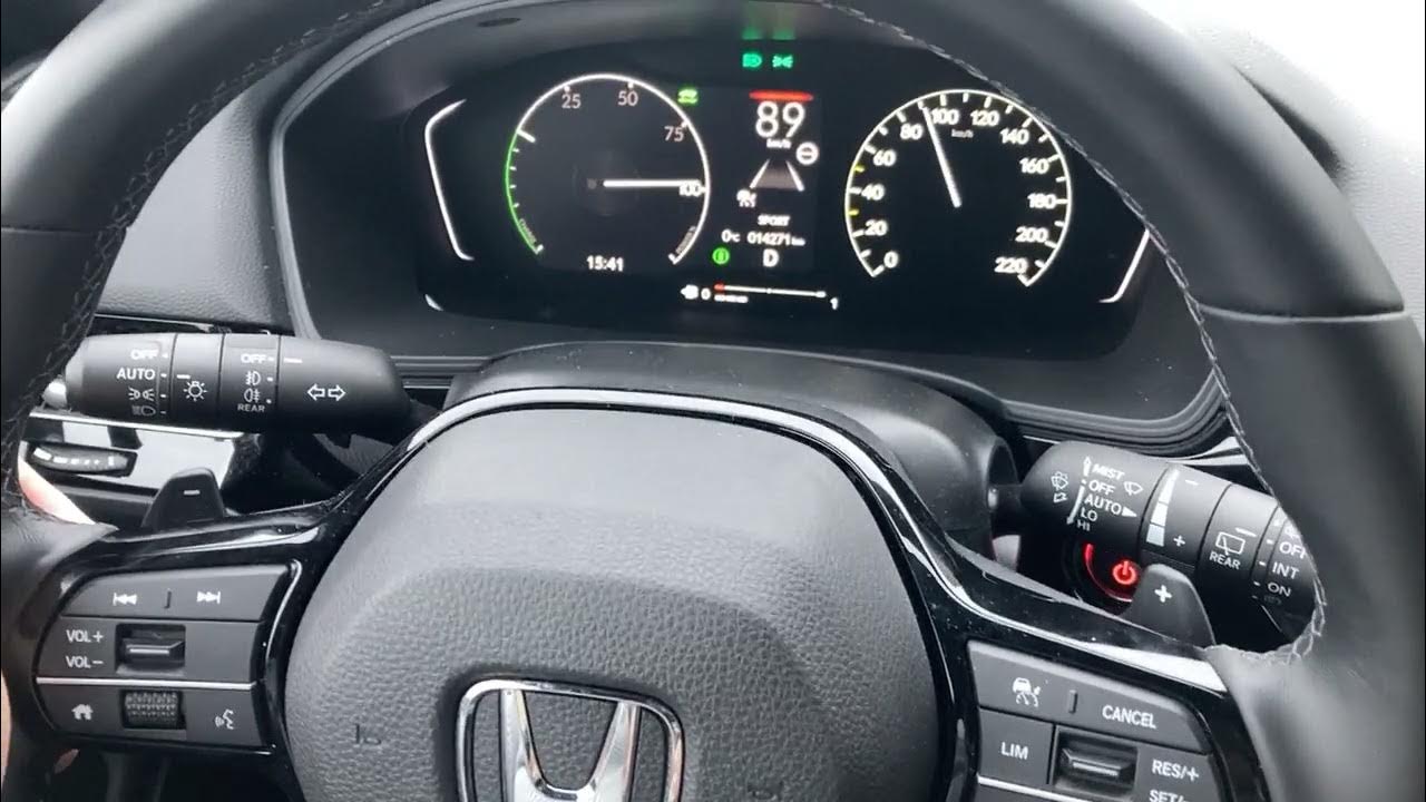 Honda Civic e:HEV transmission - YouTube