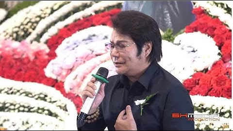 Nghệ sĩ Linh Tâm hát tiễn biệt nghệ sĩ nhân dân Diệp Lang