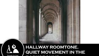 Sound Effects - Hallway roomtone. Quiet movement in the background.