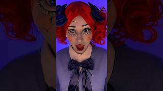 SWEET POPPY TURNS DARK… POSSESSED BY HUGGY WUGGY! 😈💙🔪#makeupartist #playtime  #cosplay #huggywuggy