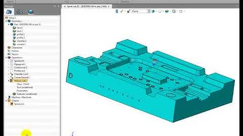 ZW3D CAM 2X Milling Tutorial - Helical Cut