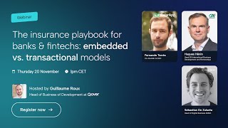 Why customer trust is key to successful embedded or transactional insurance | Qover webinar