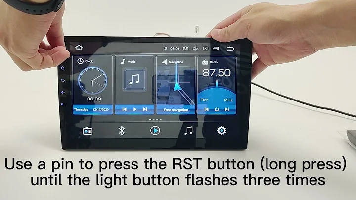 How to reset factory data via RST on Android radio