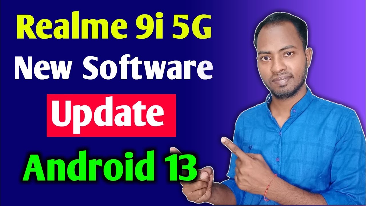 Realme 9i 5G New Software Update