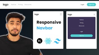 How To Build A Responsive Navbar In React With Tailwind... | Doovi