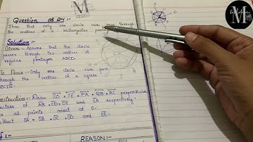 Class 10 New Maths book Exercise:25.1 question 3,4 #chords #circle #mathssindhboard#25.1
