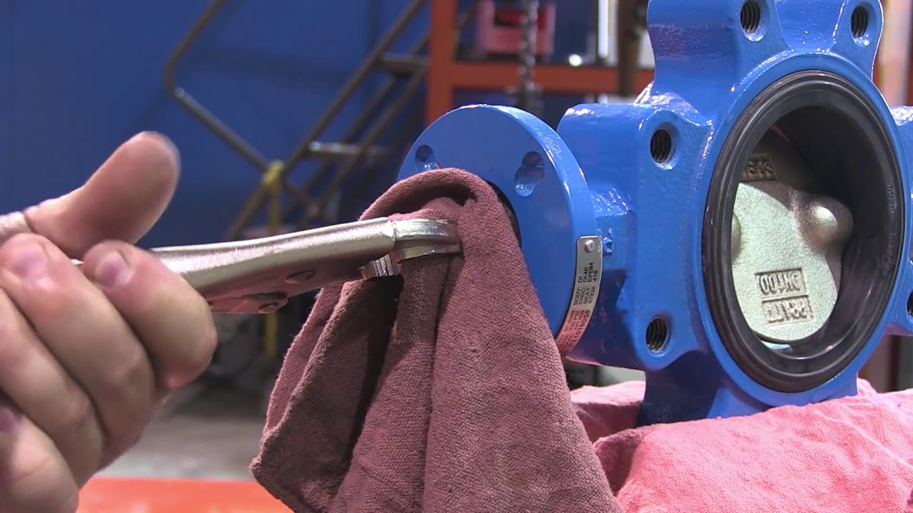 Disassembling the Pratt Industrial BF Series Resilient Seated Butterfly