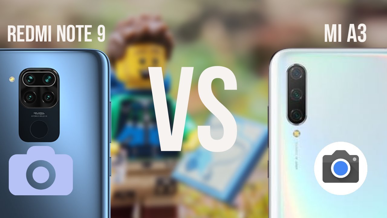 Mi a3 gcam vs redmi note 9 stock camera | real comparison !🔥😍