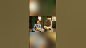 Capybara và bé lén ăn sầu riêng của bà, cái kết khó đỡ #capybara
