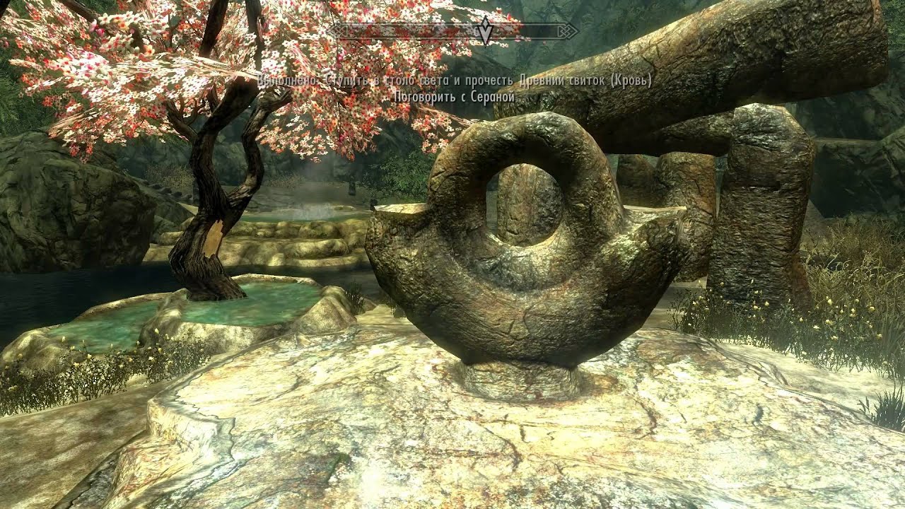 Скайрим поляна предков карта