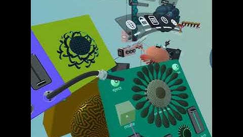 New VR Music App!  " Patch World XR " on Quest Pro - Part A: First Sample Jam