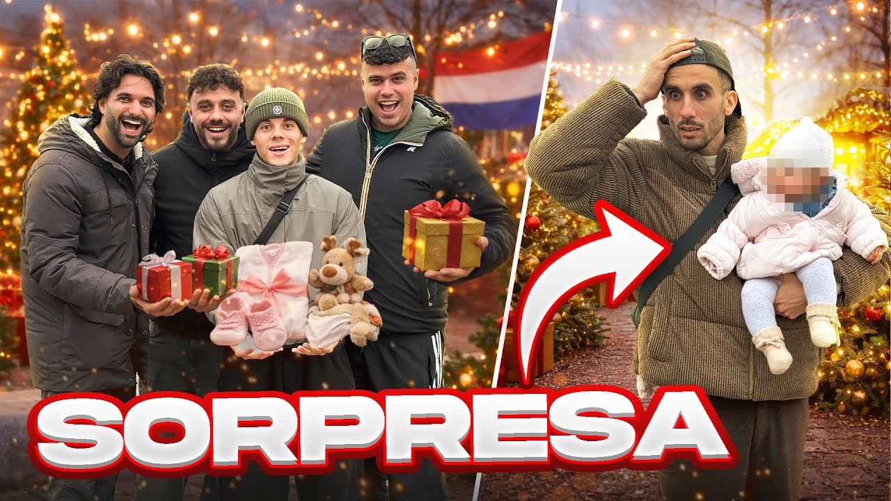 👶🏼 SORPRESA a PAPÀ OHM! CI RIVEDIAMO DOPO 6 MESI!